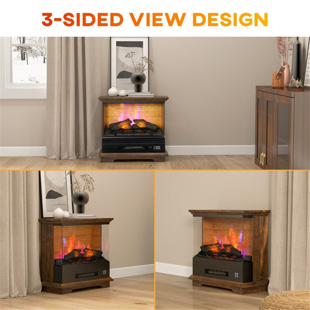 1400W Electric Fireplace - No Shipping On Weekends