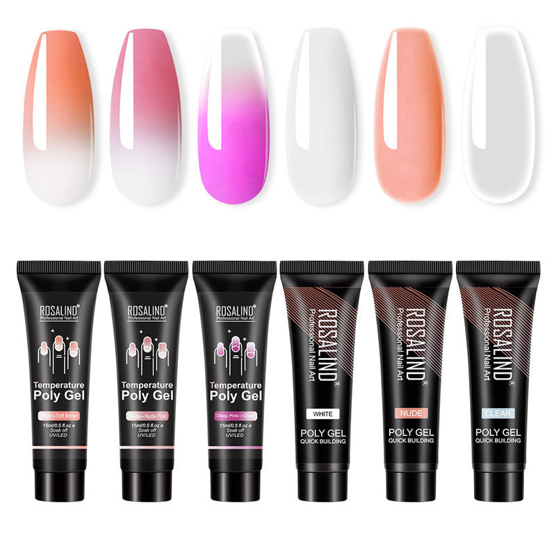 Multi-Color Mixed Nail Gel – Solid Nail Art Glue