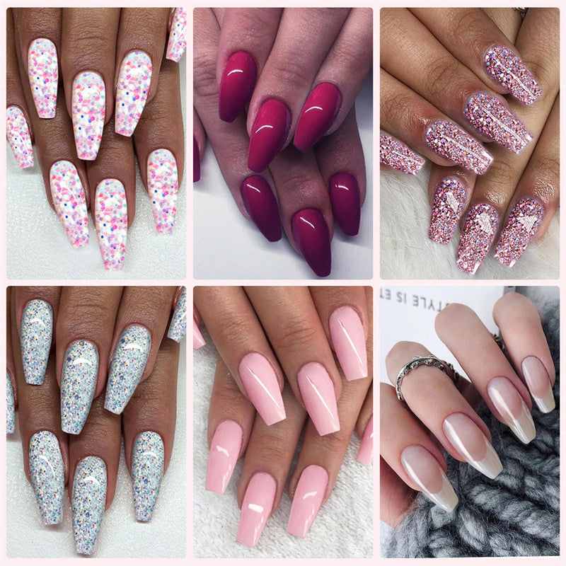 Multi-Color Mixed Nail Gel – Solid Nail Art Glue