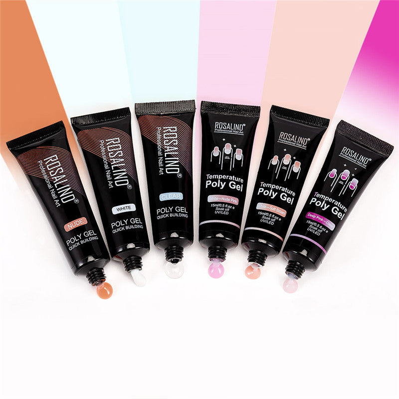 Multi-Color Mixed Nail Gel – Solid Nail Art Glue